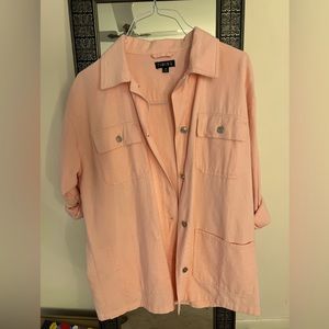 Nana macs boutique pink long sleeved jacket